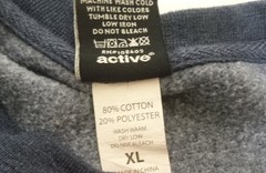 Active Ride Shop-Mens Pullover Sweatshirt-XL Extra Large-Blue-Long Sleeve-Casual