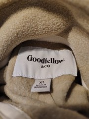 GOODFELLOW & CO Men’s Tan Fleece Pullover Super Soft Shirt Size XL NWT