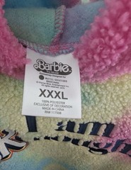 Mattel Ken I Am Kenough Sweatshirt Barbie Movie Ryan Gosling fluffy hoodie XXXL