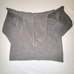 Modern Dandy AC Miller Dandyism Definition Hoodie Mens NEW XL Charcoal Grey