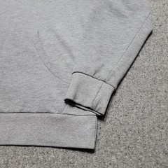 Oakley Hoodie Mens 2XL XXL Gray Bark Half Zip Training Sweatshirt Sweater