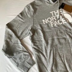 The North Face Pullover Hoodie Mens Size L Gray Long Sleeve Stretch Drawstring