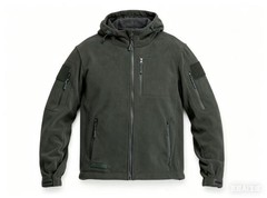 Baerskin Tactical Fleece Full Zip Hoodie Large Black Jacket Outdoors Preppy Mens