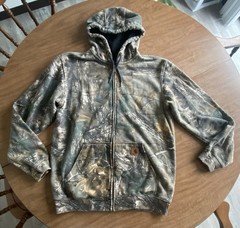 Carhartt Realtree Camo Full Zip Hoodie Men’s Size Medium