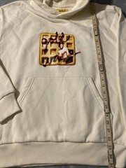 GOLF WANG BREAKFAST HOODIE White MEDIUM Fall/Winter 2022 Syrup & Waffle Thick
