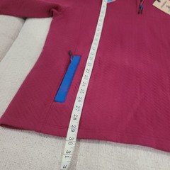NEW Chubbies 1/4 Zip Pullover Mens Sz L Quilted Sweatshirt Deep Red Weekender