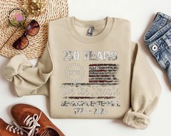 America 250th Anniversary Sweatshirt US History