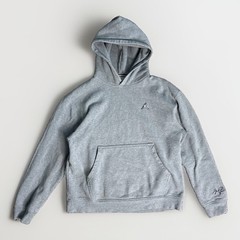 Nike Air Jordan Pullover Hoodie Men’s Size Large Gray Sweatshirt Jumpman Logo