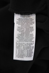 Diesel Men’s Black Cotton Big Logo Hoodie Size XL Made in Bangladesh