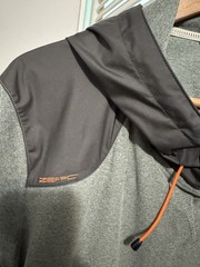 Zero Restriction Hoodie Mens XL Green/Gray and Black