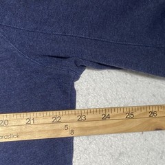 B. Draddy Proctor 1/4 Zip Hoodie Mens L Navy Pima Stretch Pockets Performance