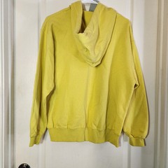 ESPRIT Men’s Pullover HOODIE MEDIUM Color Yellow NWT *FREE SHIP**