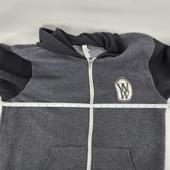 Westside Woodworks Moab UT Hoodie Mens L Gray Layers Winter Fall