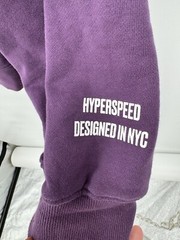 88 Rising Men’s Crewneck Sweatshirt Team 88 Racing Purple Size 2XL XXL