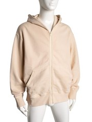 YEEZY Season 4 (2017) – Light Sand Zip-up Hoodie – Size S
