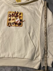 GOLF WANG BREAKFAST HOODIE White MEDIUM Fall/Winter 2022 Syrup & Waffle Thick