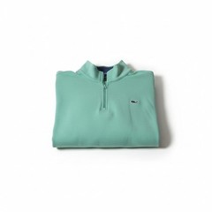 Vineyard Vines UNISEX Mint Green Half-Zip Pullover Pima Cotton Whale Logo
