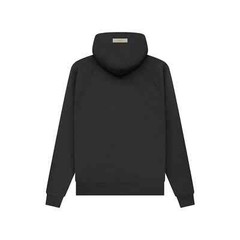 Fear Of God Essentials 1977 Fleece Hoodie Pullover Sweatshirt Flocked Iron NWT