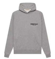 NWT Fear of God Essentials Dark Oatmeal Hoodie Size M Medium Authentic✅