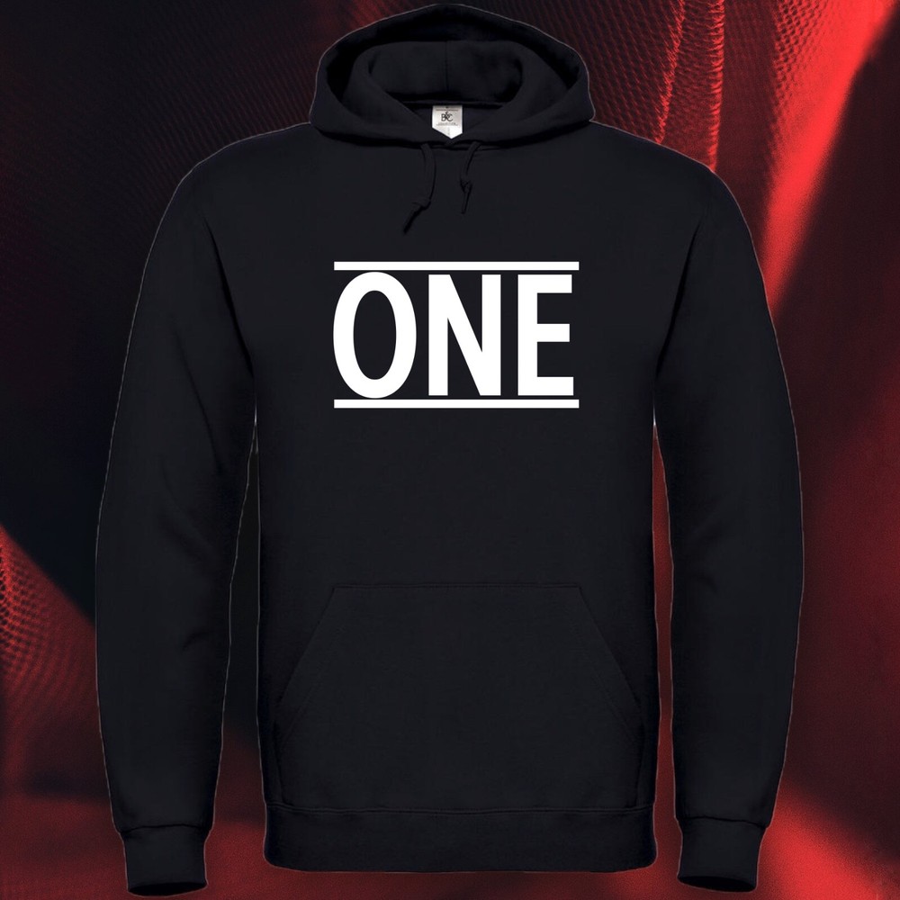 One Love Hoodie Hooded Pullover Sweatshirt Couple Couple Valentines Day Unisex XXS-5XL