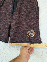 Hollister Southern California Logo Sweat Gym Shorts Y2K 2000s 100% Cotton Size M