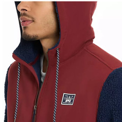 Hurley Men’s Half Zip Sherpa Anorak Hoodie Long Sleeve, Size XL NEW