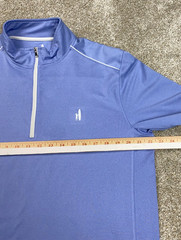 Johnnie-O Prep-Formance Lammie 1/4 Zip Golf Pullover Mens Medium Plum Crazy