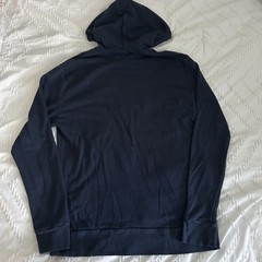 Alternative Apparel Mens Hoodie Pullover M Navy Blue Lightweight Sustainable