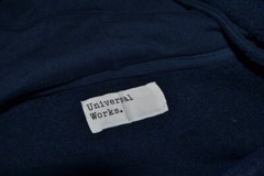 Rare Universal Works Hoodie Teddy Blue size L