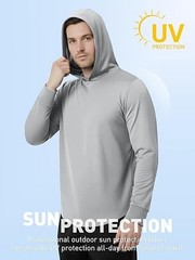5 Pack Men’S Lightweight Pullover Hooded Tees – Long Sleeve Sweatshirts for Gym,