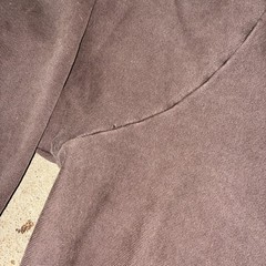 UNRELEASED SAMPLE YZY YEEZY CREW NECK PULLOVER BROWN 100% COTTON FLEECE PLUSH
