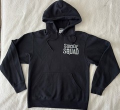 Suicide Squad Mens Small XS DC Comics Villains Black Hoodie Sweatshirt Harley S