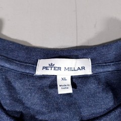 Peter Millar Sweatshirt Mens XL Blue Crown Comfort Crewneck Raglan MF19K39