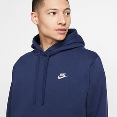 Nike Club Fleece Mens Hoodie Pullover Sportswear Sweatshirt Jumper Casual New