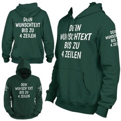 Personalised Custom Text Hoodie – Hooded Sweatshirt Unisex Mens Womens, Gesc