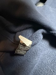 American Giant Hoodie Mens Med Blue Heavyweight Fleece Cotton Pullover Made USA