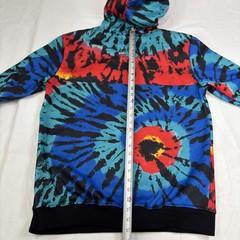 REASON MEN’S CLOTHING MULTI-COLOR PULLOVER HOODIE SWEATSHIRT – SIZE M