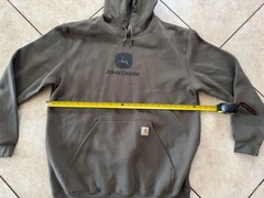 Carhartt John Deere Loose Fit Midweight Hoodie Moss Green Men’s XL K121