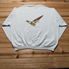 Vintage 80s Beer Bottle Windsurfing Coral Reefers Marijuana Sweatshirt USA 2XL