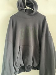 GAP x Yeezy Engineered by Balenciaga Dove Shrunken Hoodie Black Size Medium Men