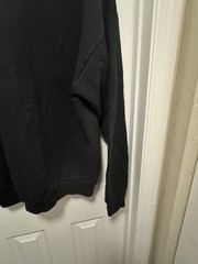 Fila Heavyweight Long Sleeve Black Sweatshirt Size XL