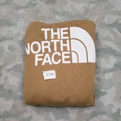 The North Face Sweatshirt Mens Medium Tan Hooded Pockets Long Sleeve Outdoors