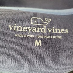 Vineyard Vines UNISEX Mint Green Half-Zip Pullover Pima Cotton Whale Logo