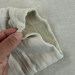 Outerknown Sur Snap Hoodie Mens XL Beige Washed Hemp Organic Cotton Pullover