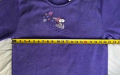 Vintage Peanuts Collection Snoopy Medium Fleece Top and Knit Hat Cap Women
