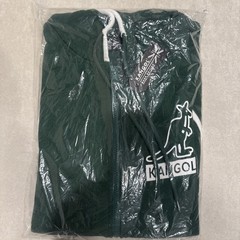 Kangol Apparel Green Drawstring Hoodie Size medium NWT Soft And Sustainable