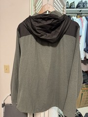 Zero Restriction Hoodie Mens XL Green/Gray and Black