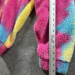 Mattel Barbie The Movie I Am Kenough Hoodie XXL Tie Dye Sherpa Fleece