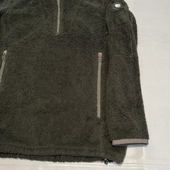 Kuhl Synkro Hoodie Sherpa Fleece 1/4 Zip Pullover Olive Outdoor Hike Men-S-3671