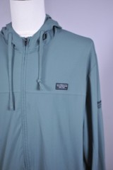 Travis Mathew Wanderlust Full-Zip Hoodie Green Walking Stick Golf Club Men’s XXL